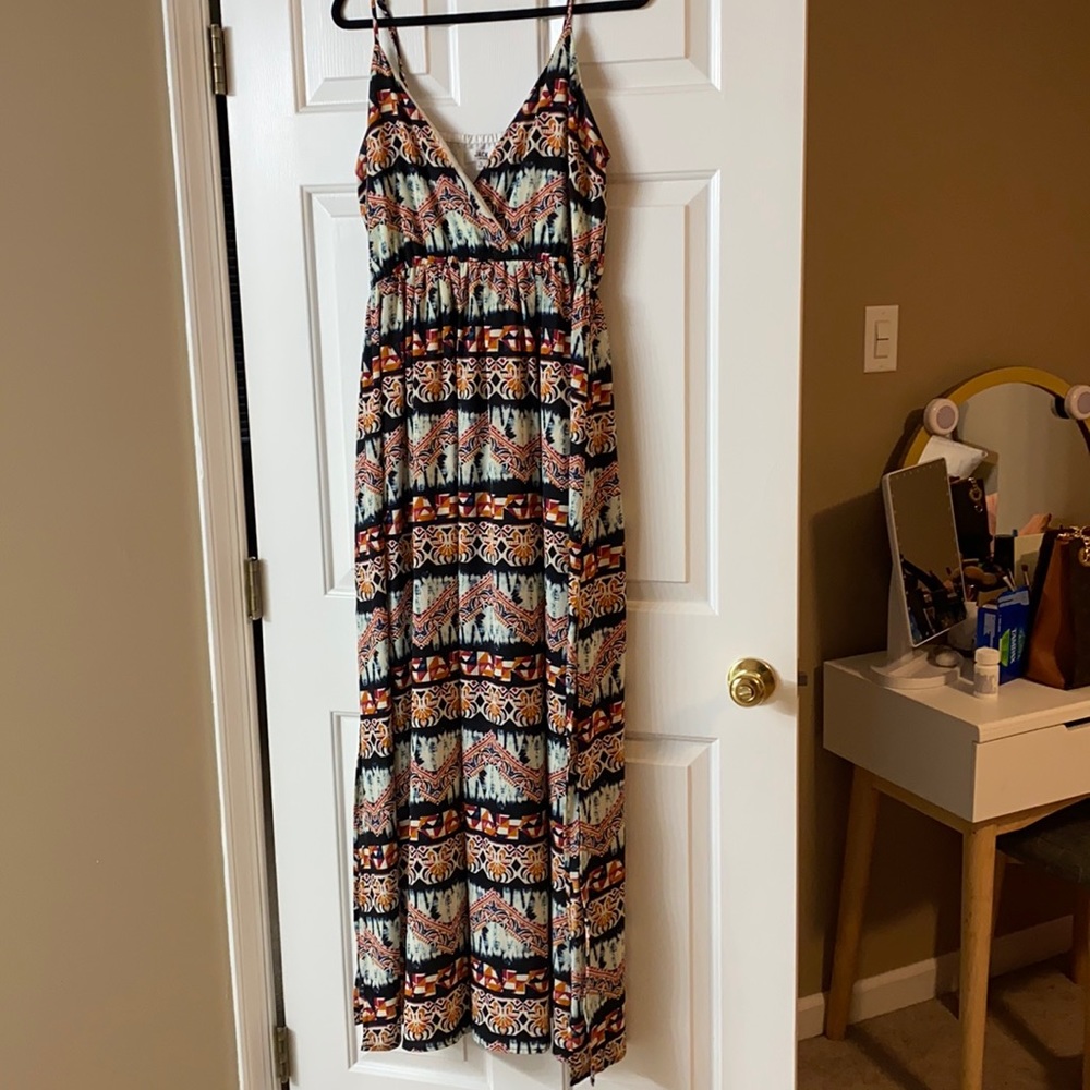 Multi color maxi dress
